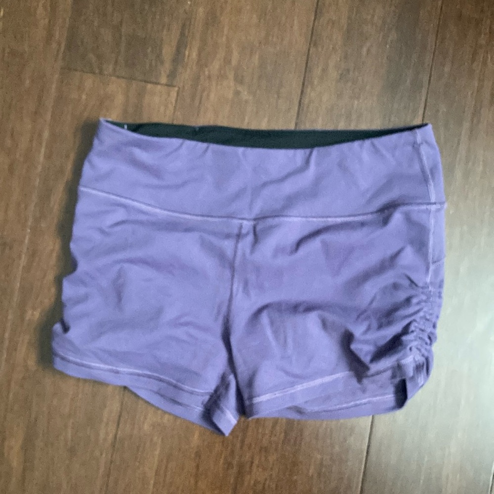 Victoria's Secret Purple Athletic Shorts Lightweight Moisture-Wicking